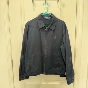 Men’s Polo Ralph Lauren Jacket Full Navy Size Medium